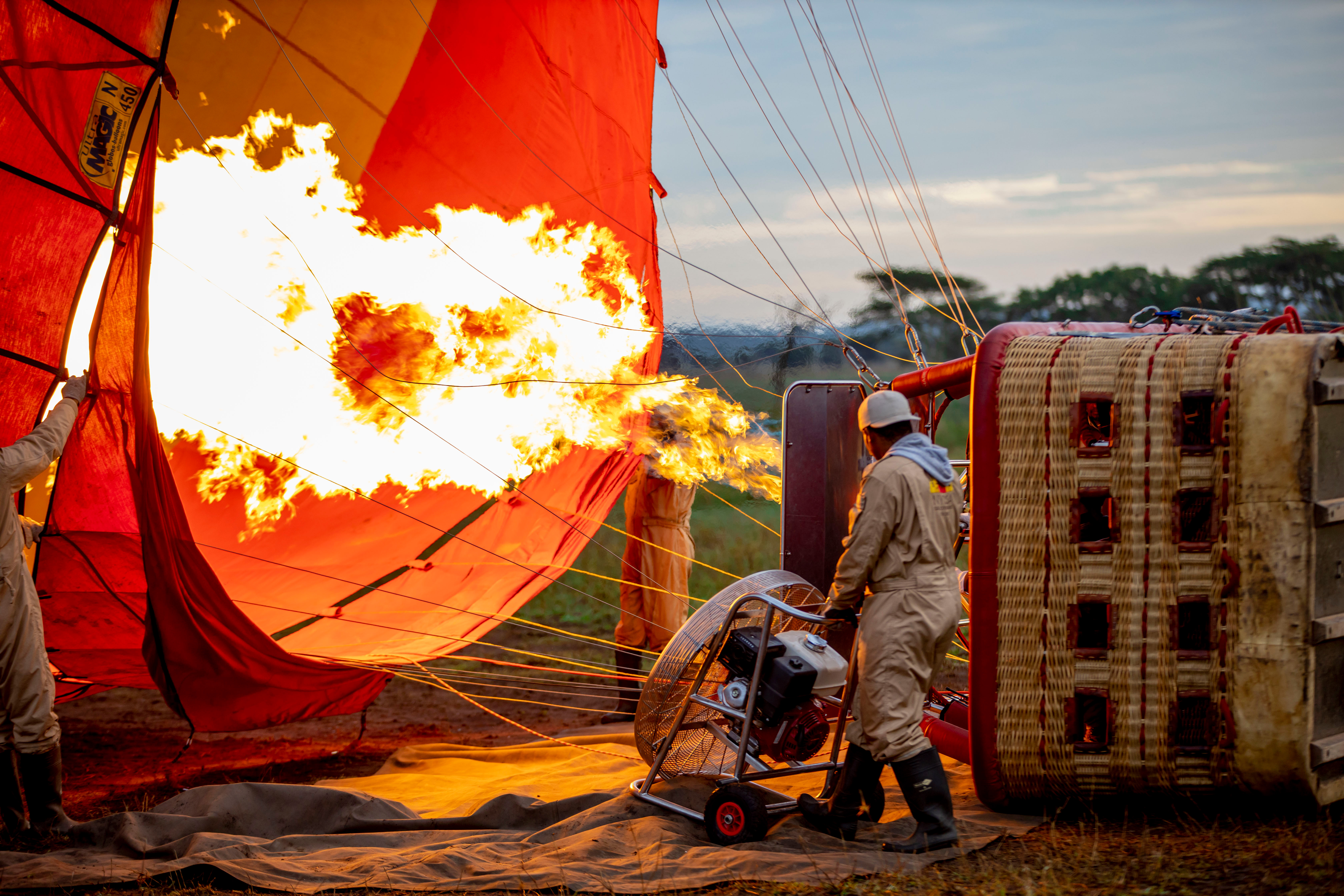 Balloon Safari in Tanzania